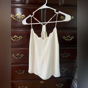 J crew scalloped tank